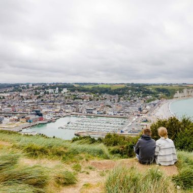 Vue sur Fécamp