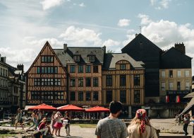 Place du Vieux-Marché à Rouen