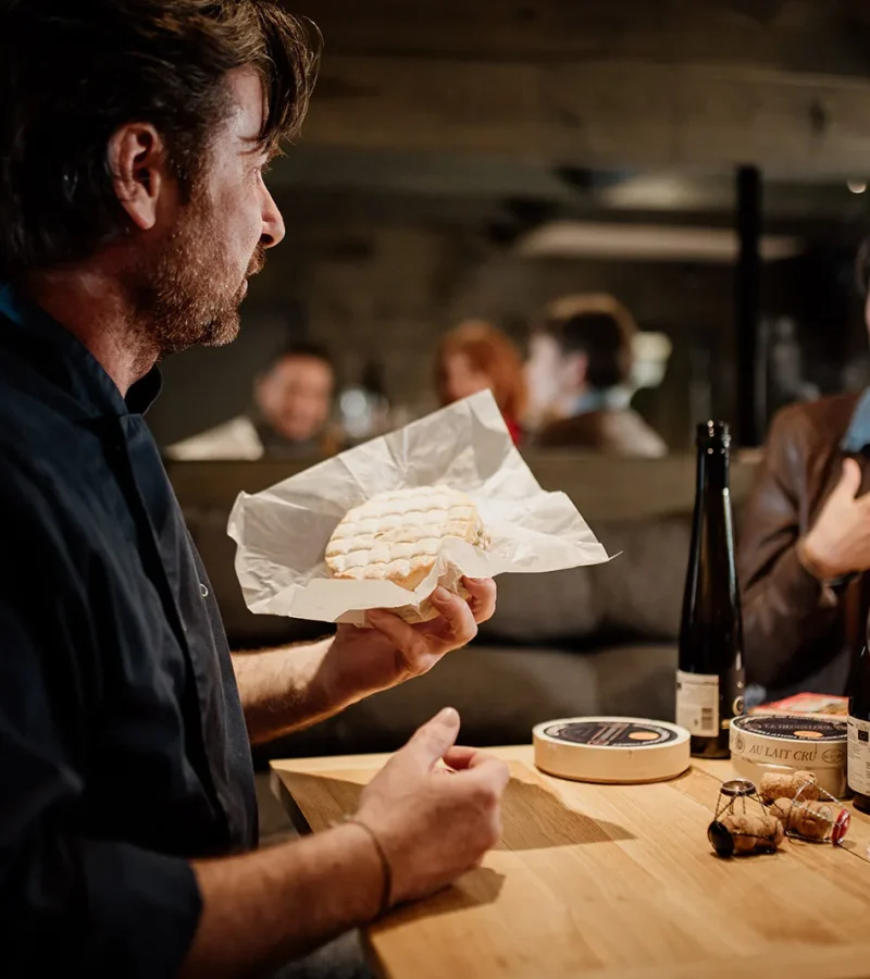 Degustación de quesos y sidras normandos