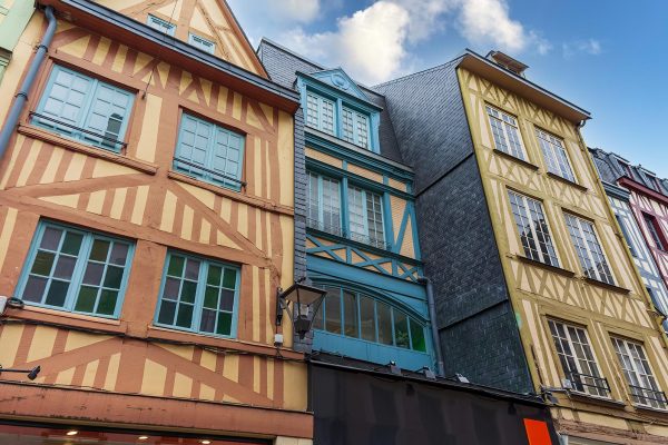 Maisons typiques à Rouen