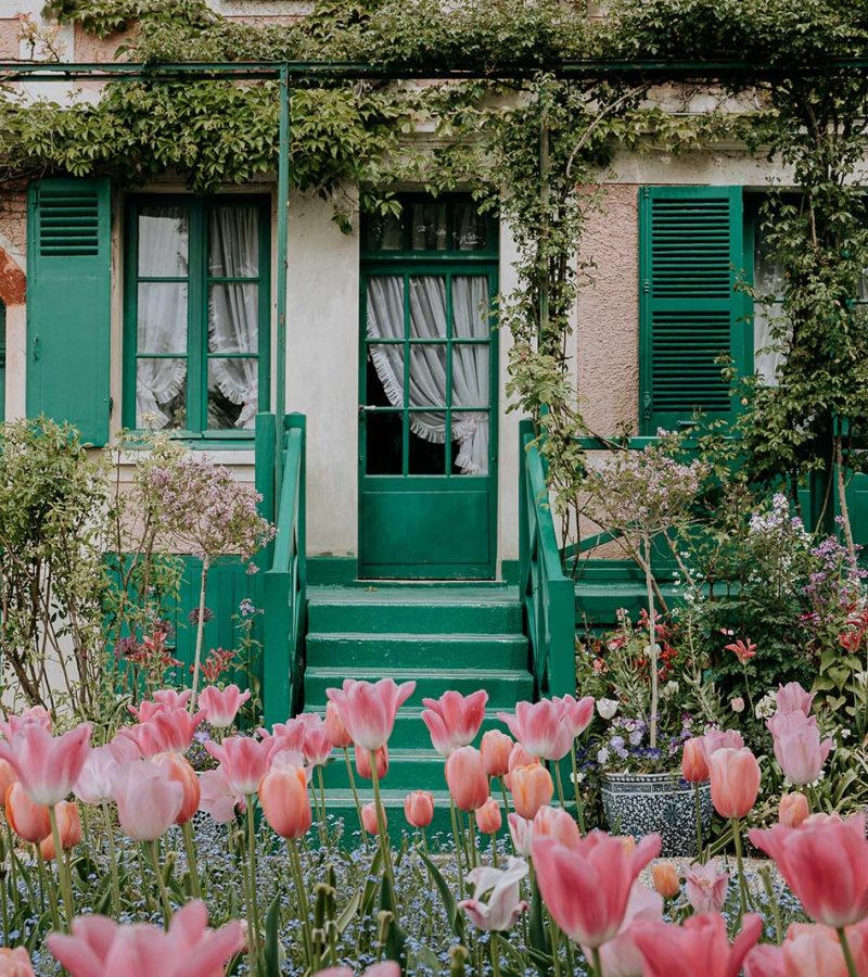 Paseo en bici por Giverny, el pueblo de Claude Monet