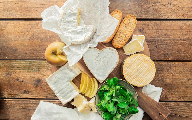 Sélection de fromages normands