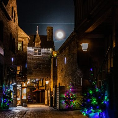Mont-Saint-Michel de nuit
