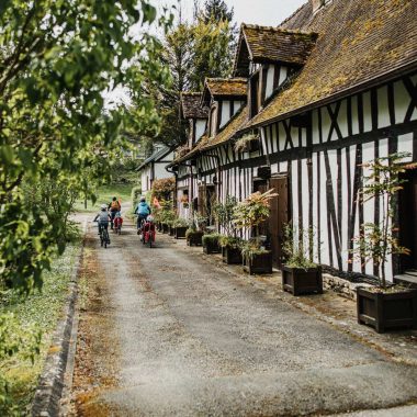 Balade à vélo à Lyons-la-Forêt
