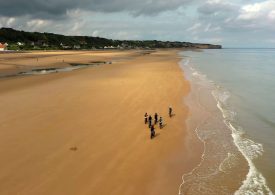 expérience Omaha Beach en fat bike