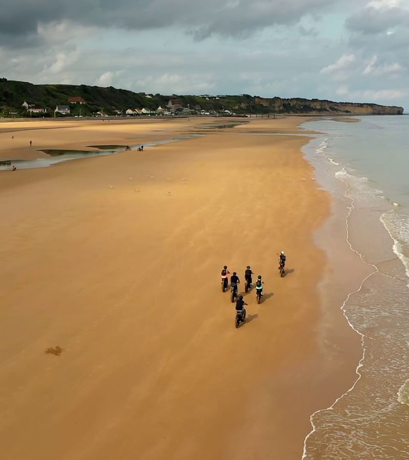 Omaha Beach versión fat bike