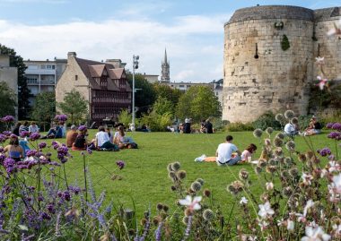 Entre amis à Caen