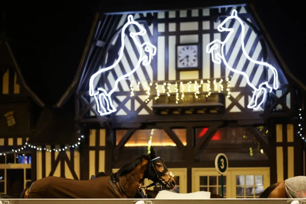 Navidad en el hipódromo de Deauville La Touques