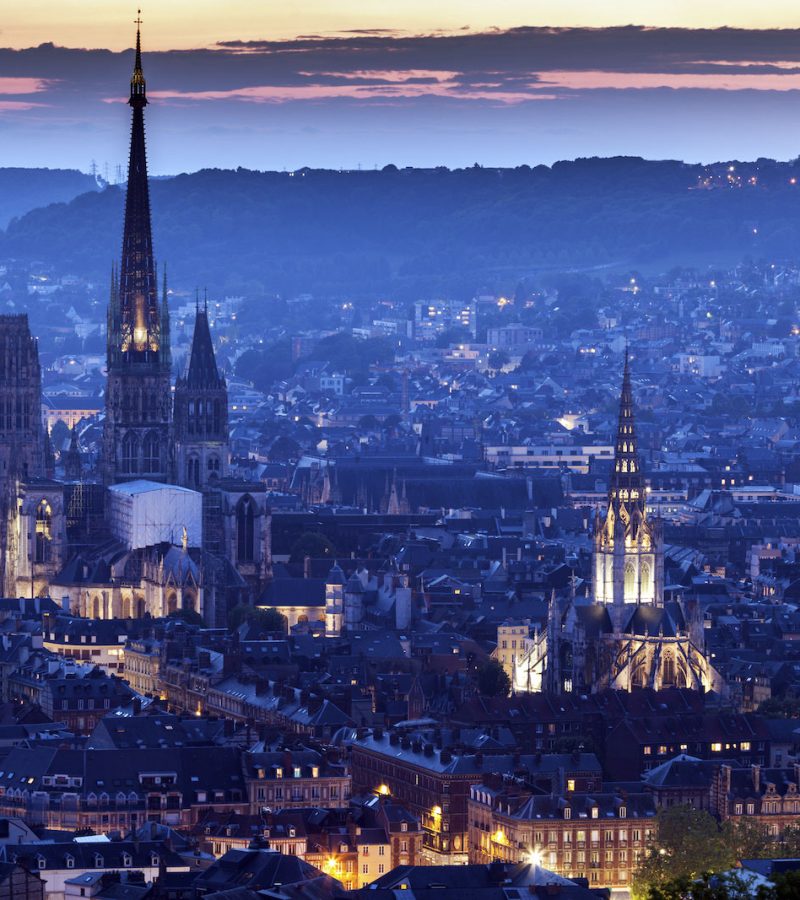 Un fin de semana con amigos en Rouen, «en la época de las catedrales»