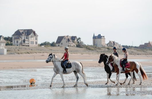 Balade romantique à cheval à Cabourg - Expérience