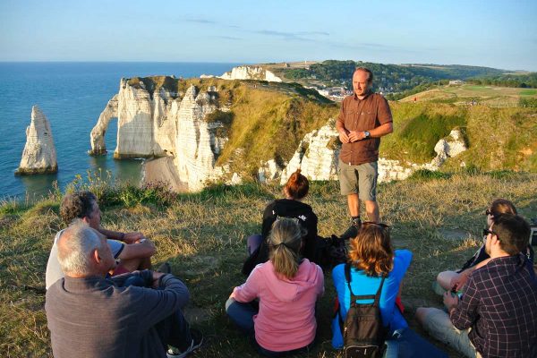 Sortie guidée sur les falaises d'Etretat