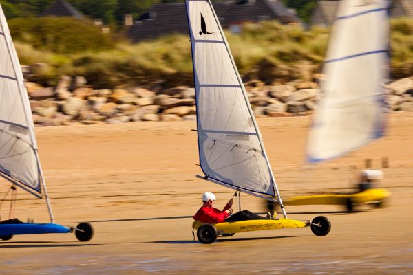 Char à voile à Cabourg