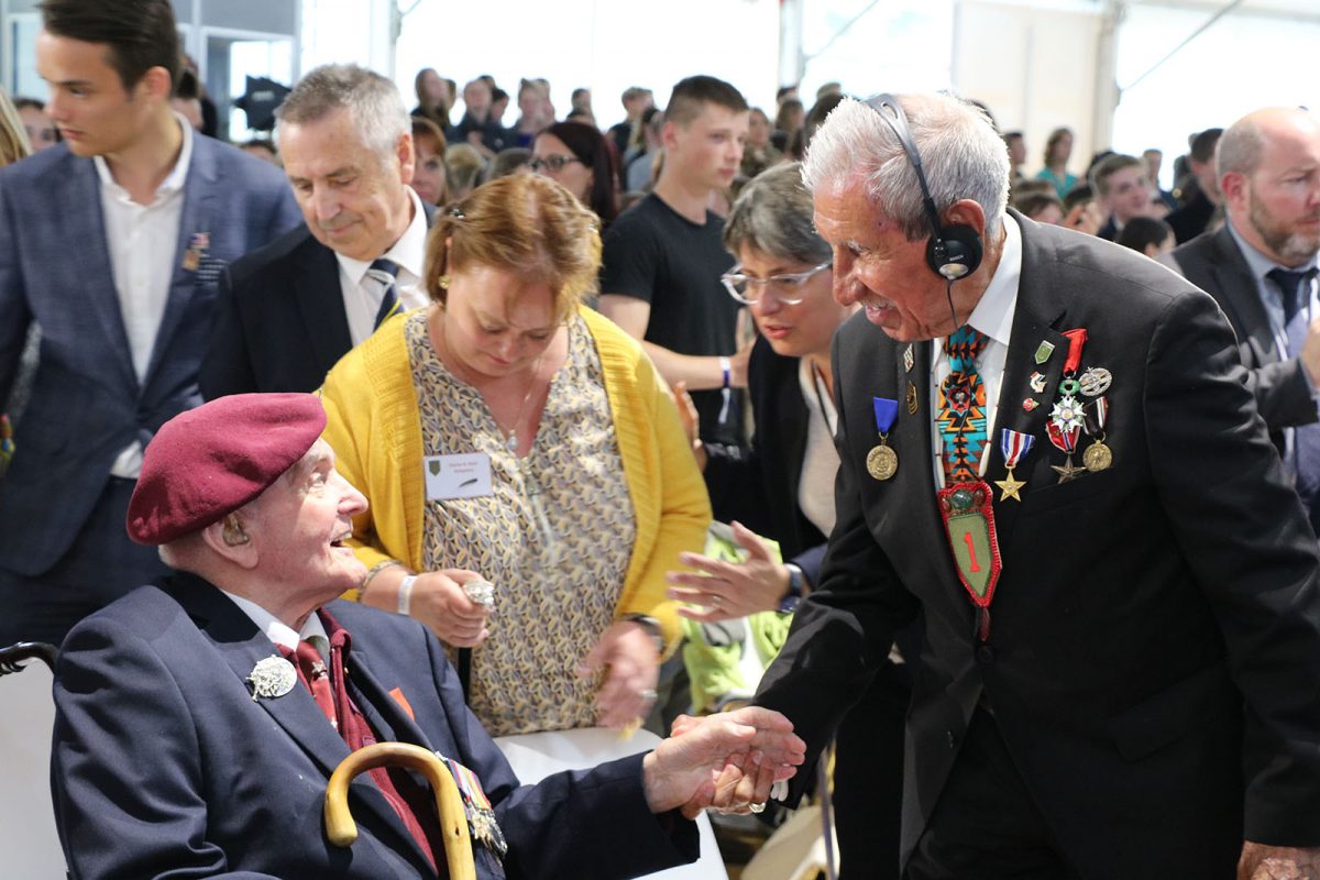 Vétérans au forum mondial Normandie pour la Paix - D-Day