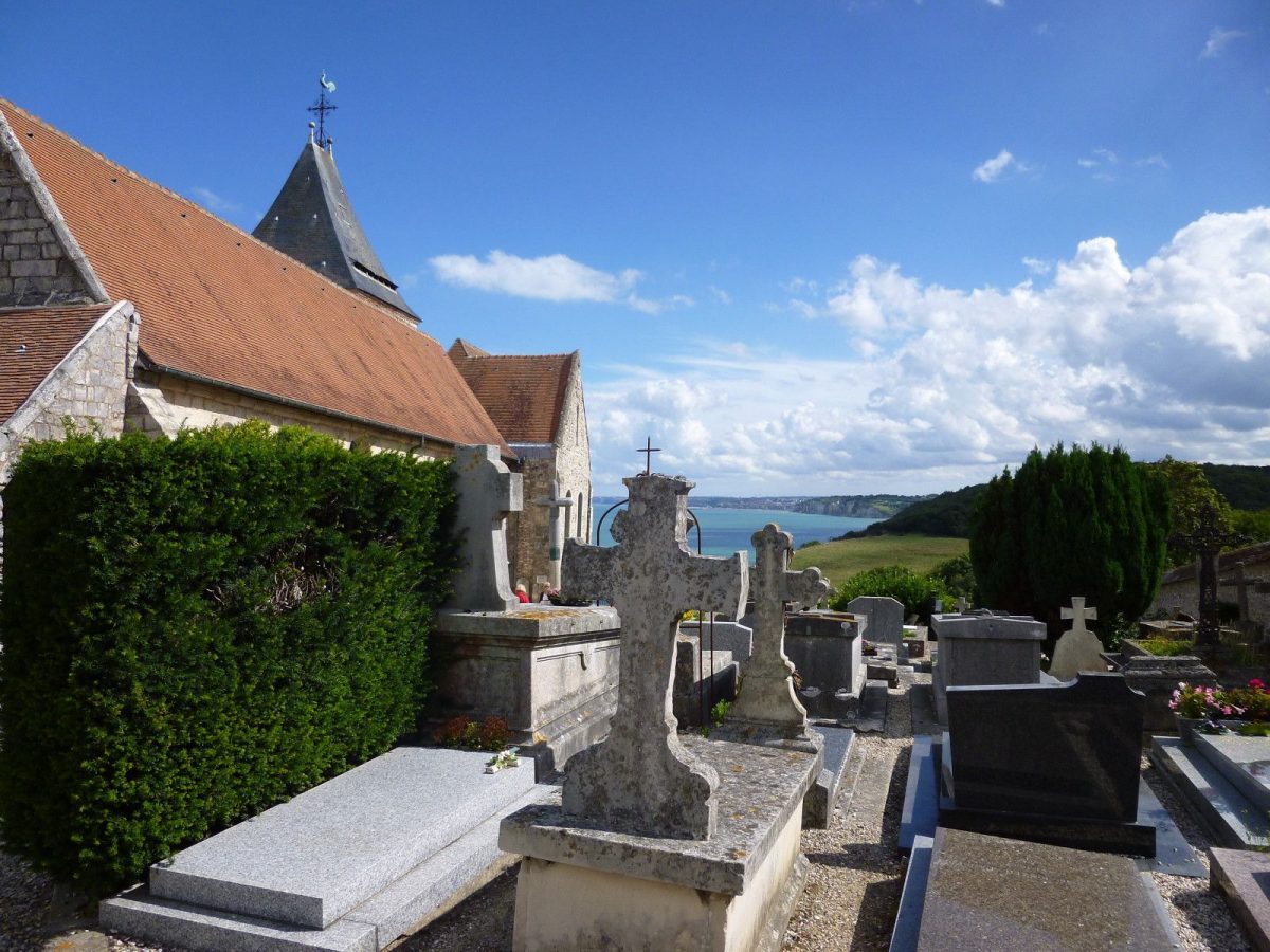La iglesia de Saint-Valery en Varengeville-sur-Mer