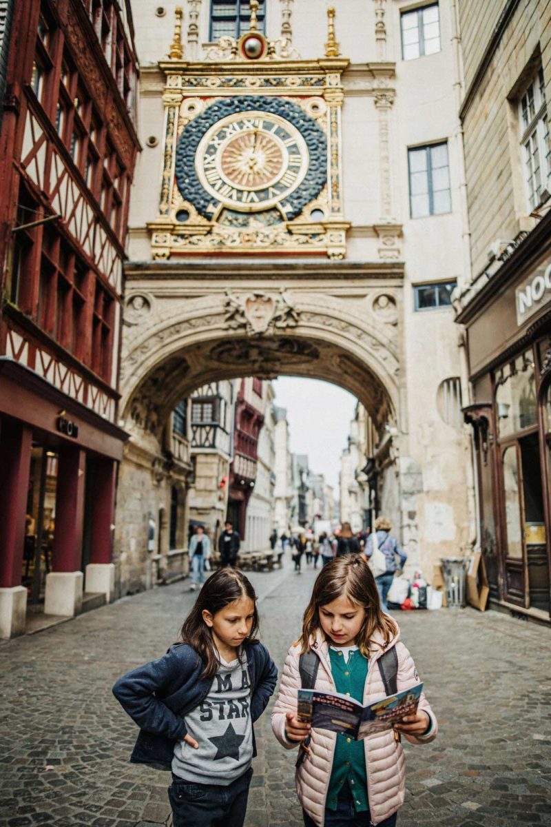 El Gran Reloj en Rouen © Coraline et Léo